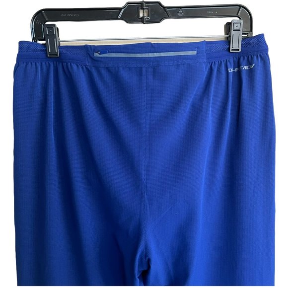 Nike Dri-fit ADV AeroSwift Men's Racing Pants Joggers Deep Royal Blue L - Picture 9 of 10